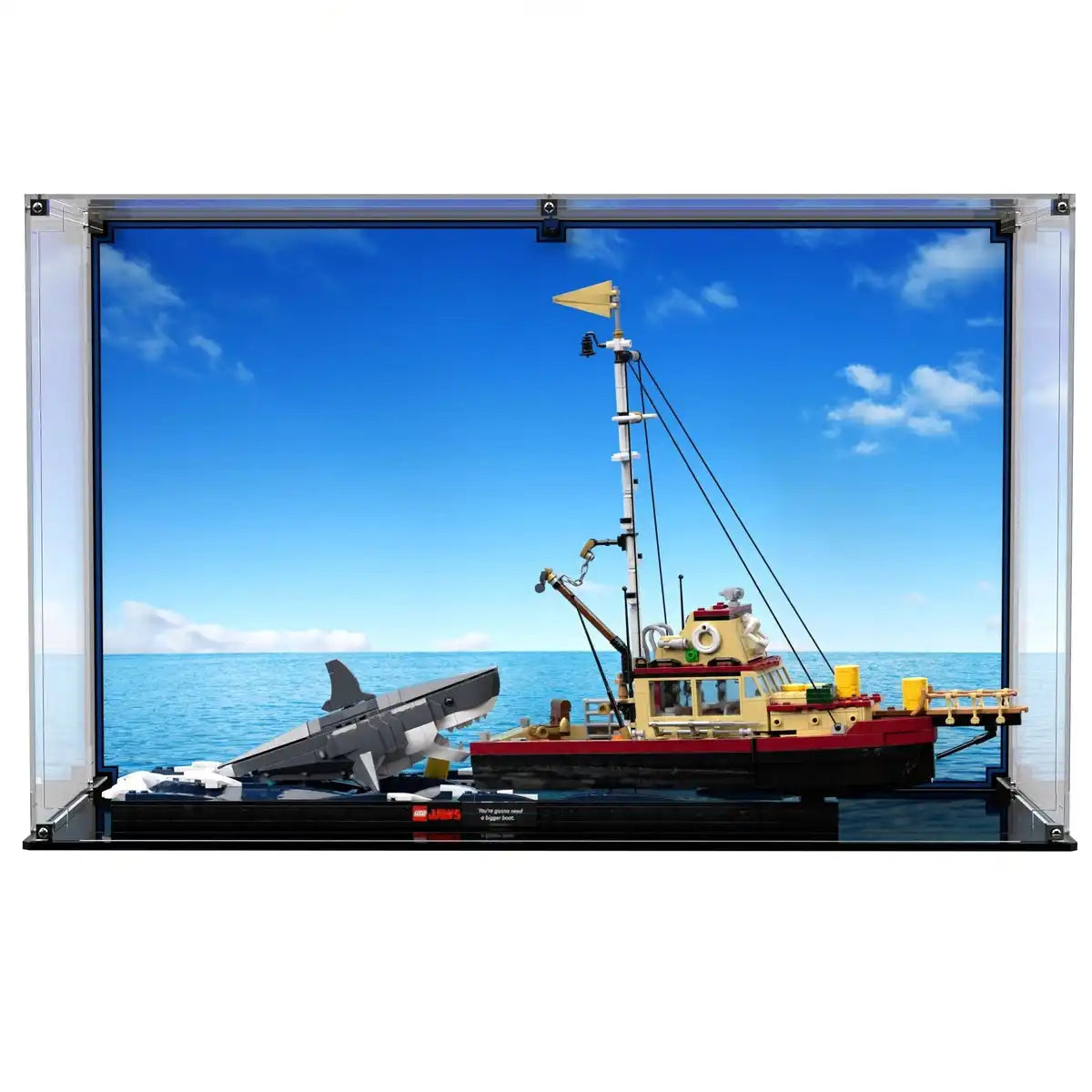 Display Case For LEGO Ideas Jaws 21350