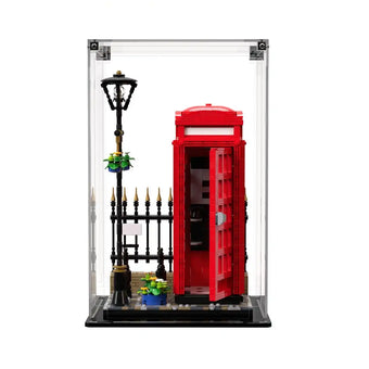 Display Case For LEGO® Ideas Red London Telephone Box 21347