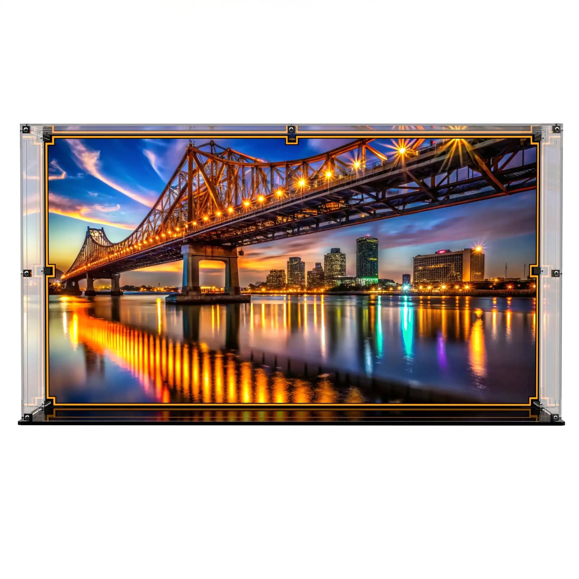 Display Case For LEGO® Ideas River Steamboat 21356