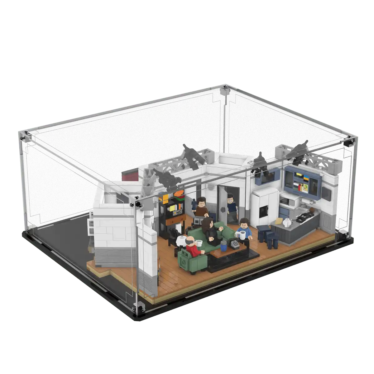 Display Case For LEGO® Ideas Seinfeld 21328
