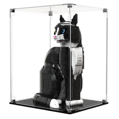 Display Case For LEGO® Ideas Tuxedo Cat 21349