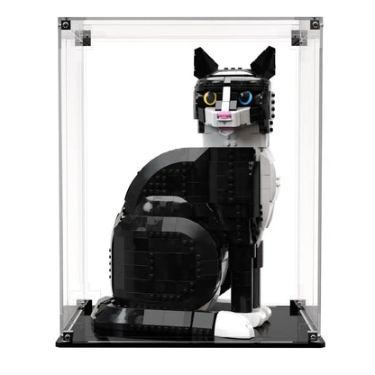 Display Case For LEGO® Ideas Tuxedo Cat 21349