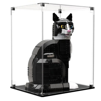Display Case For LEGO® Ideas Tuxedo Cat 21349