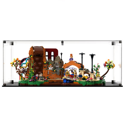 Display Case For LEGO Ideas Willy Wonka & The Chocolate Factory 21360