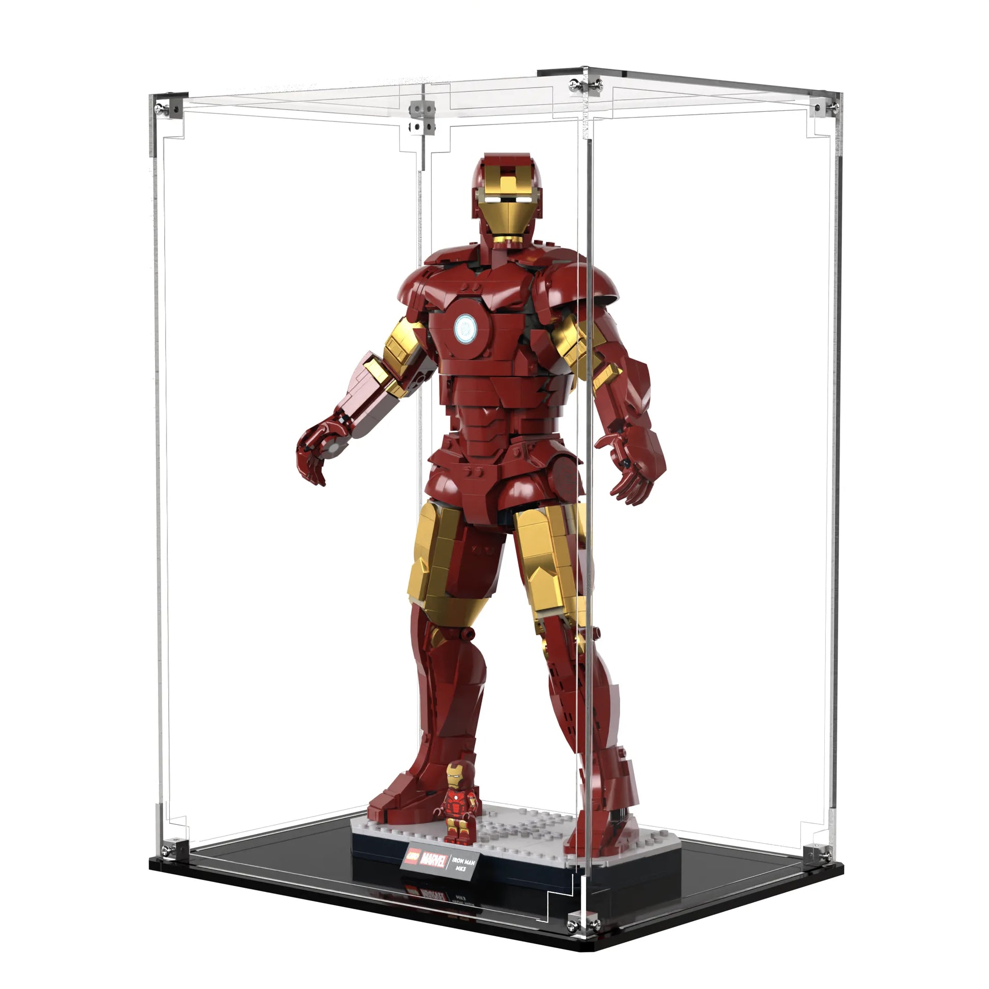 Display Case For LEGO Iron Man Mark 3 Collectors' Edition 76344