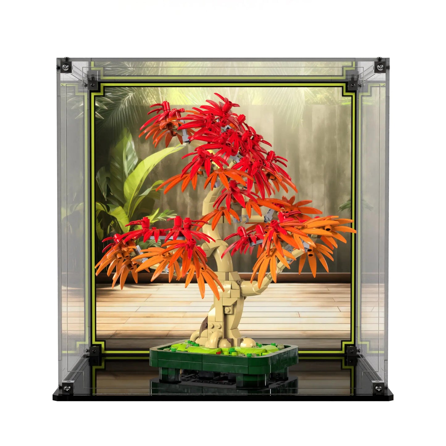 Display Case For LEGO Japanese Red Maple Bonsai Tree 10348