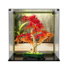Display Case For LEGO Japanese Red Maple Bonsai Tree 10348