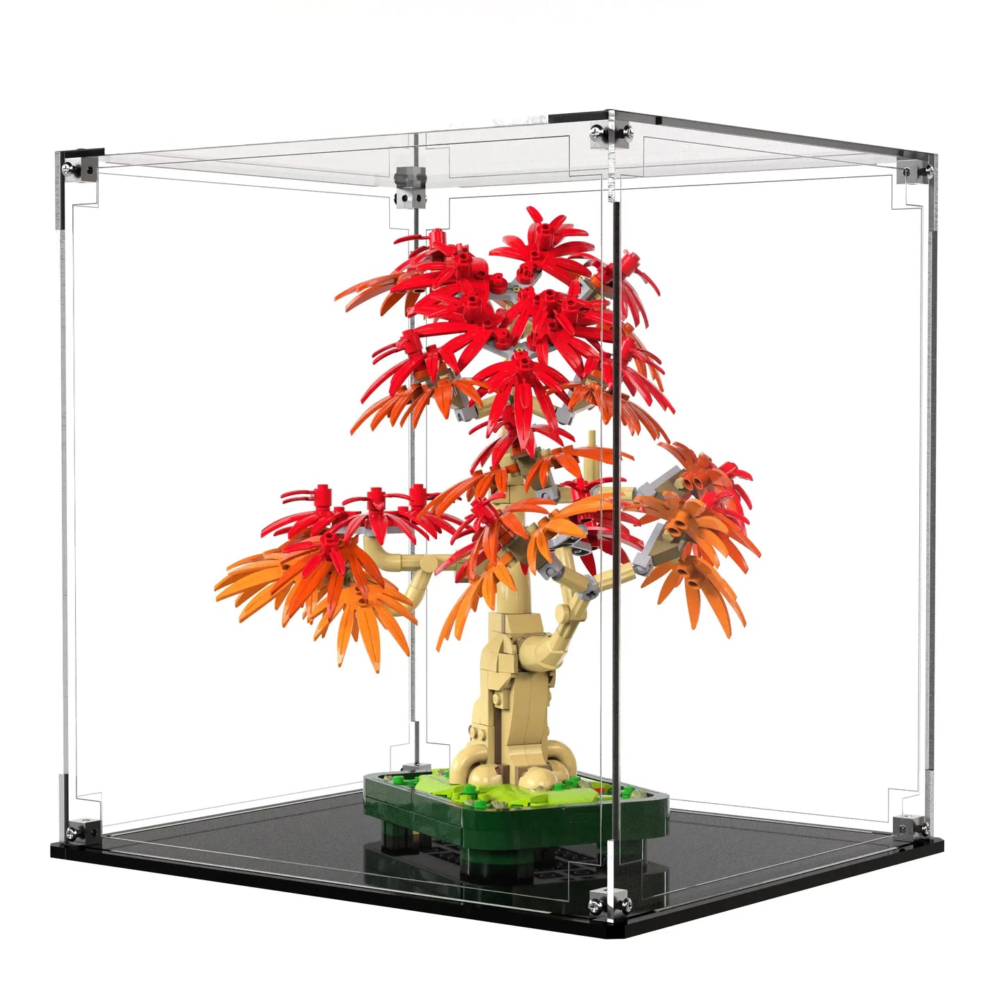 Display Case For LEGO Japanese Red Maple Bonsai Tree 10348