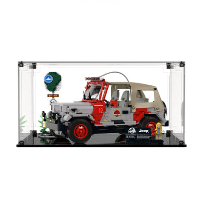 Display Case For LEGO Jurassic Park Jeep Wrangler 77984
