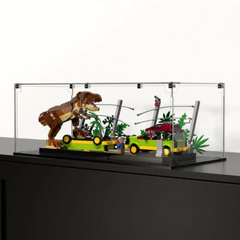 Display Case For LEGO® Jurassic Park T. Rex Breakout 76956