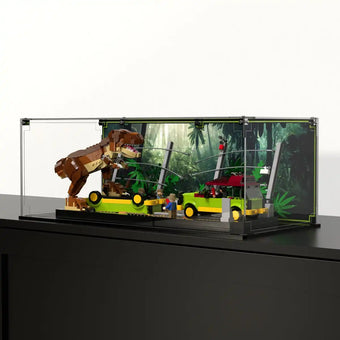 Display Case For LEGO® Jurassic Park T. Rex Breakout 76956