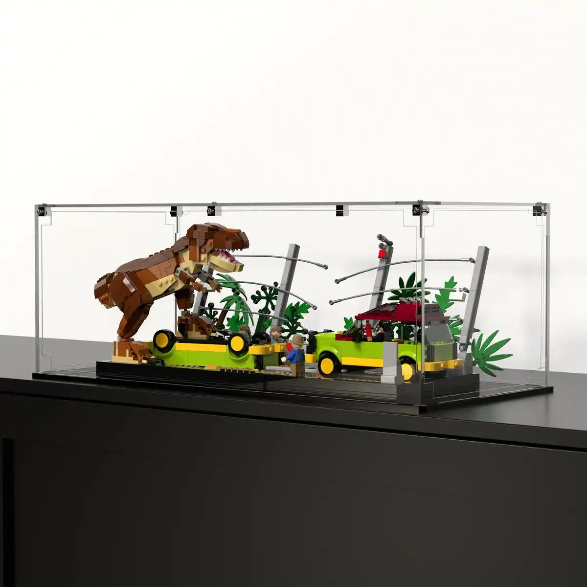 Display Case For LEGO® Jurassic Park T. Rex Breakout 76956