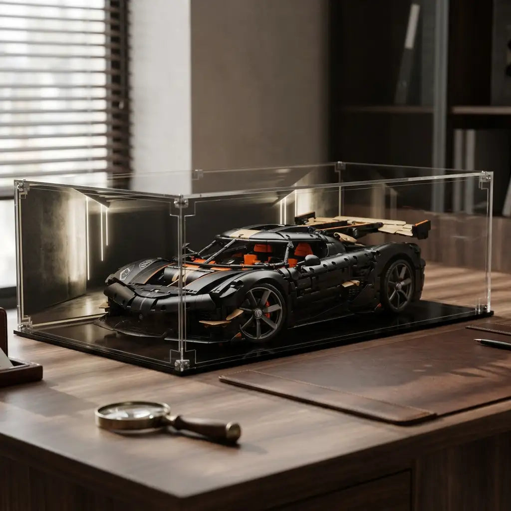 Display Case For LEGO Koenigsegg Sadair's Spear Megacar 42232