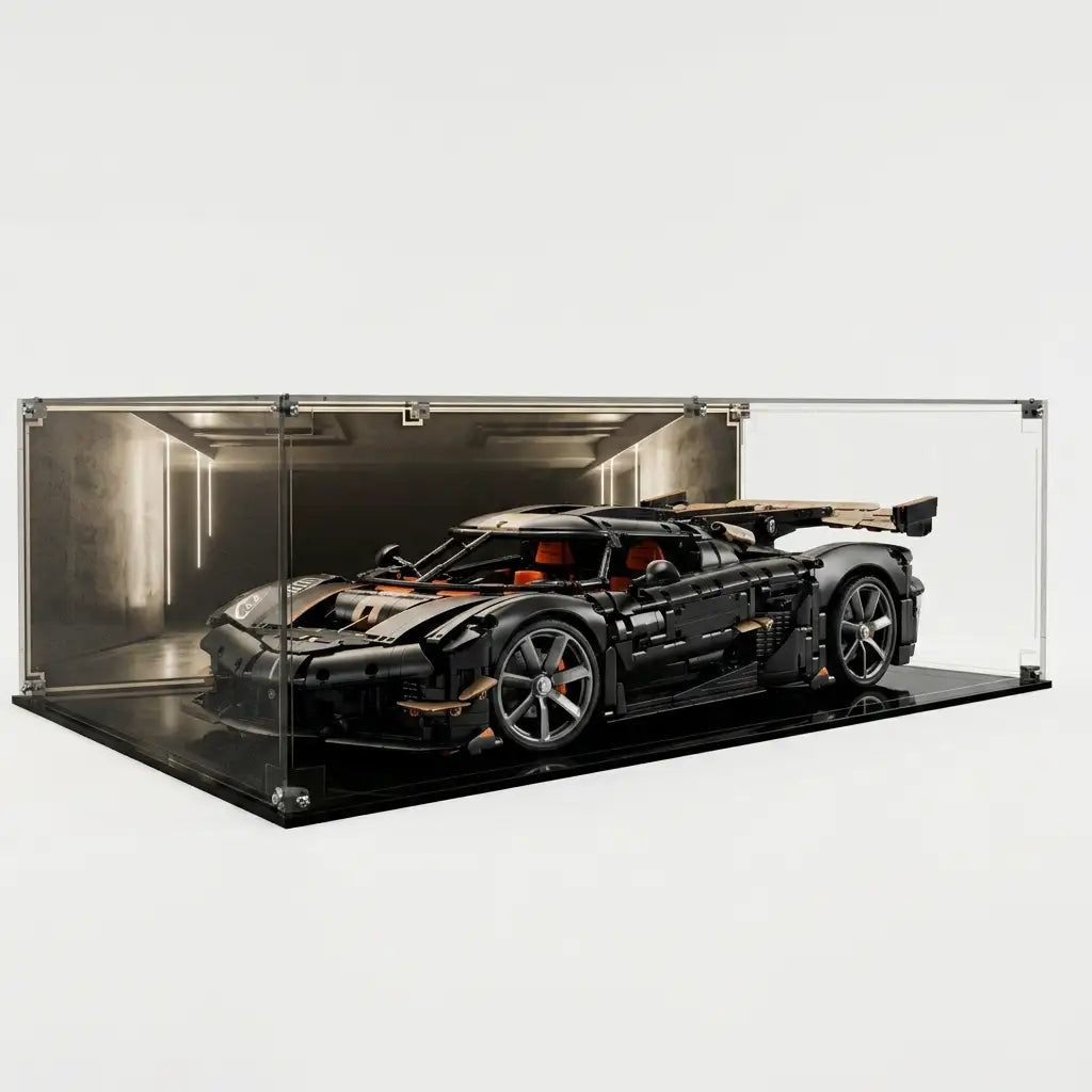 Display Case For LEGO Koenigsegg Sadair's Spear Megacar 42232