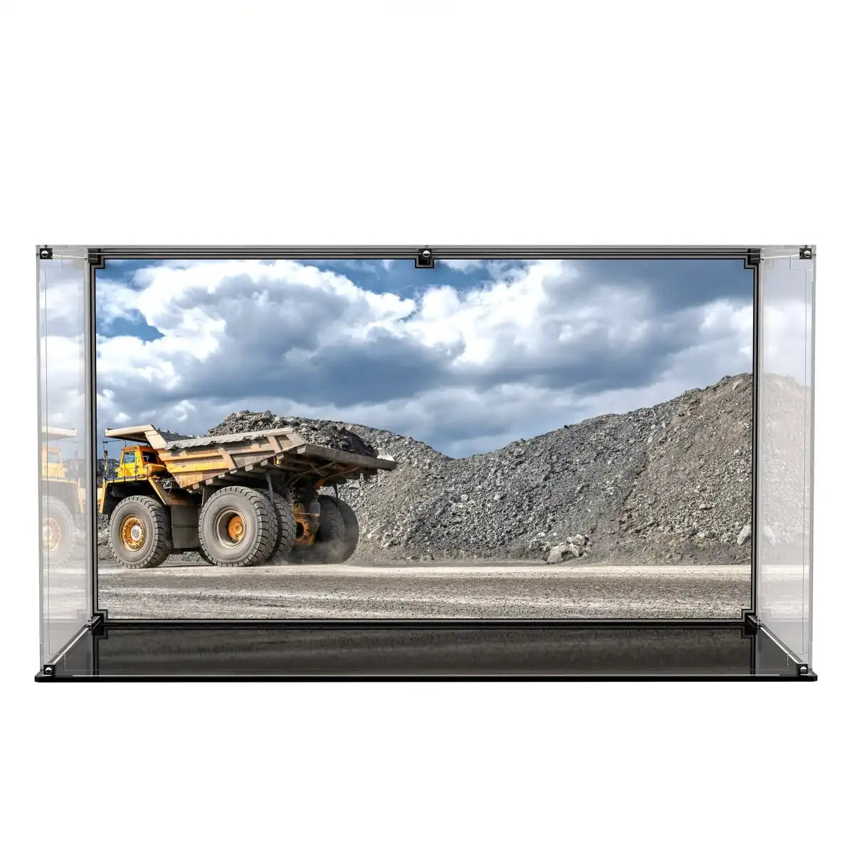 Display Case For LEGO Liebherr R 9800 Excavator 42100