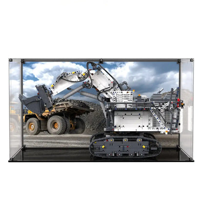 Display Case For LEGO Liebherr R 9800 Excavator 42100
