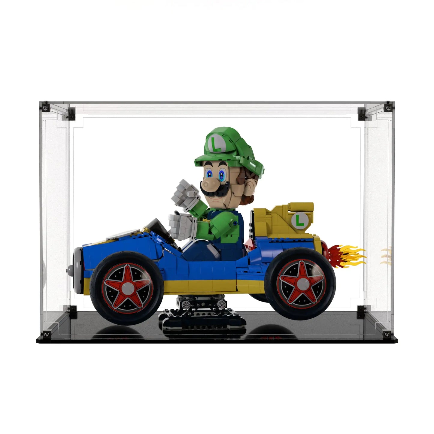 Display Case For LEGO Luigi & Mach 8 72050