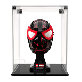 Display Case For LEGO Marvel Miles Morales' Mask 76329