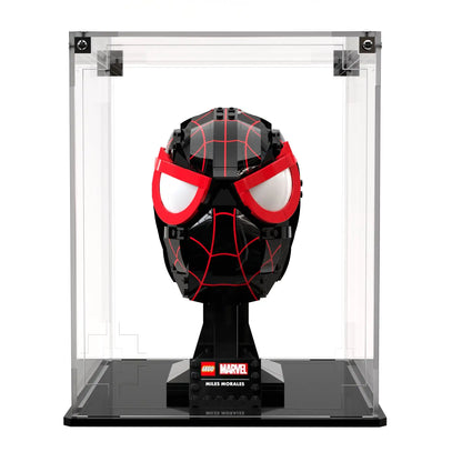 Display Case For LEGO Marvel Miles Morales' Mask 76329