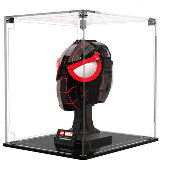 Display Case For LEGO Marvel Miles Morales' Mask 76329