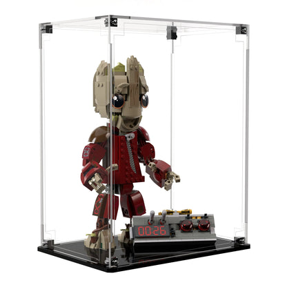 Display Case For LEGO Marvel Ravager Jumpsuit Groot 76341