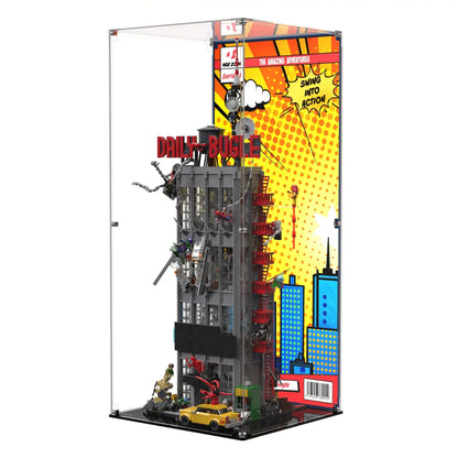 Display Case For LEGO® Marvel Spiderman: Daily Bugle 76178