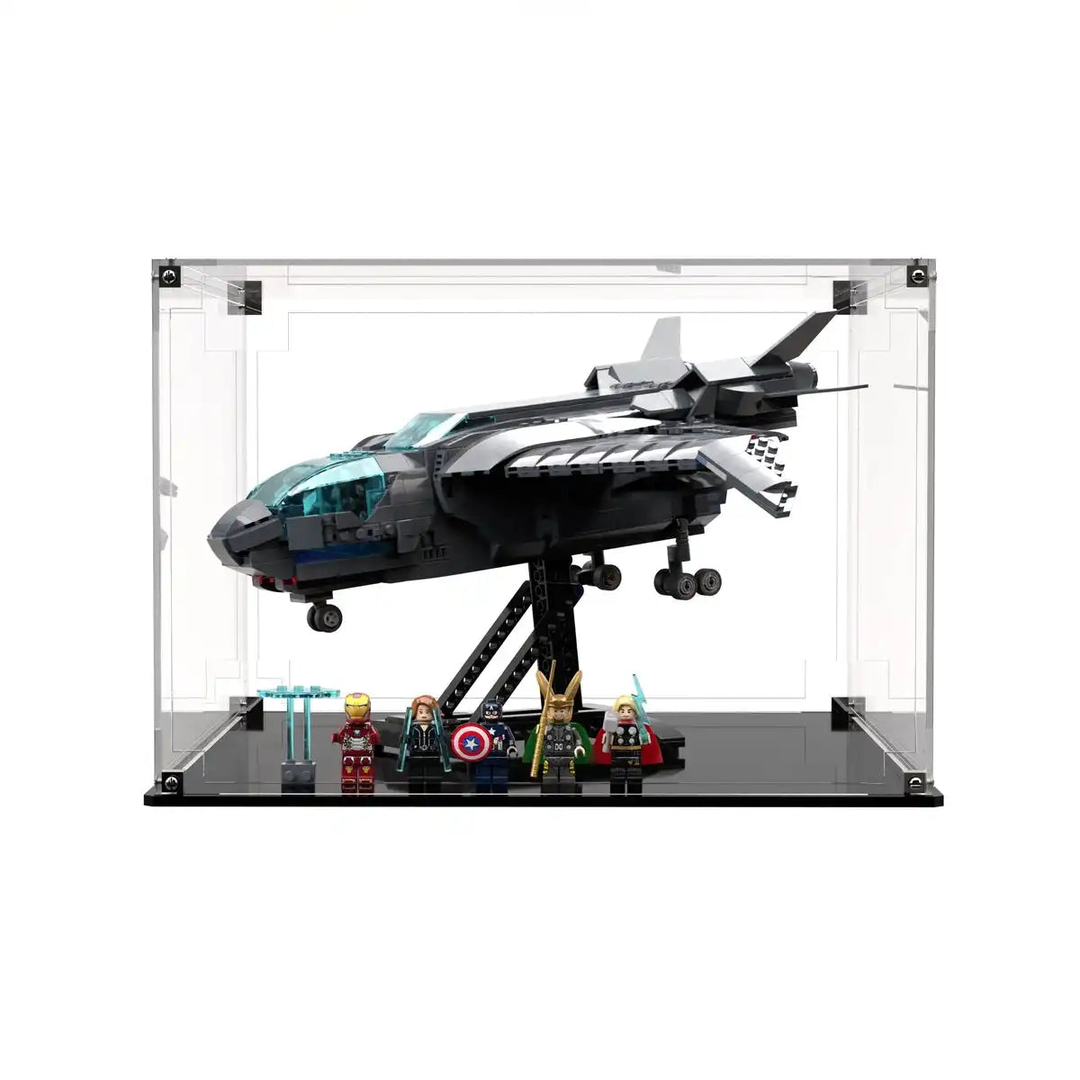 Display Case For LEGO Marvel The Avengers Quinjet 76248