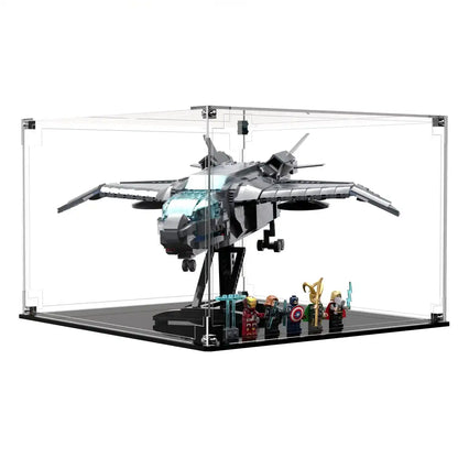 Display Case For LEGO Marvel The Avengers Quinjet 76248