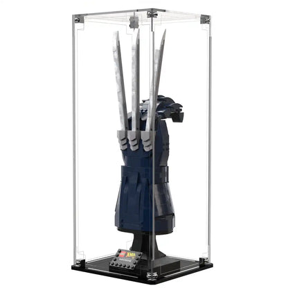 Display Case For LEGO® Marvel Wolverine's Adamantium Claws 76250