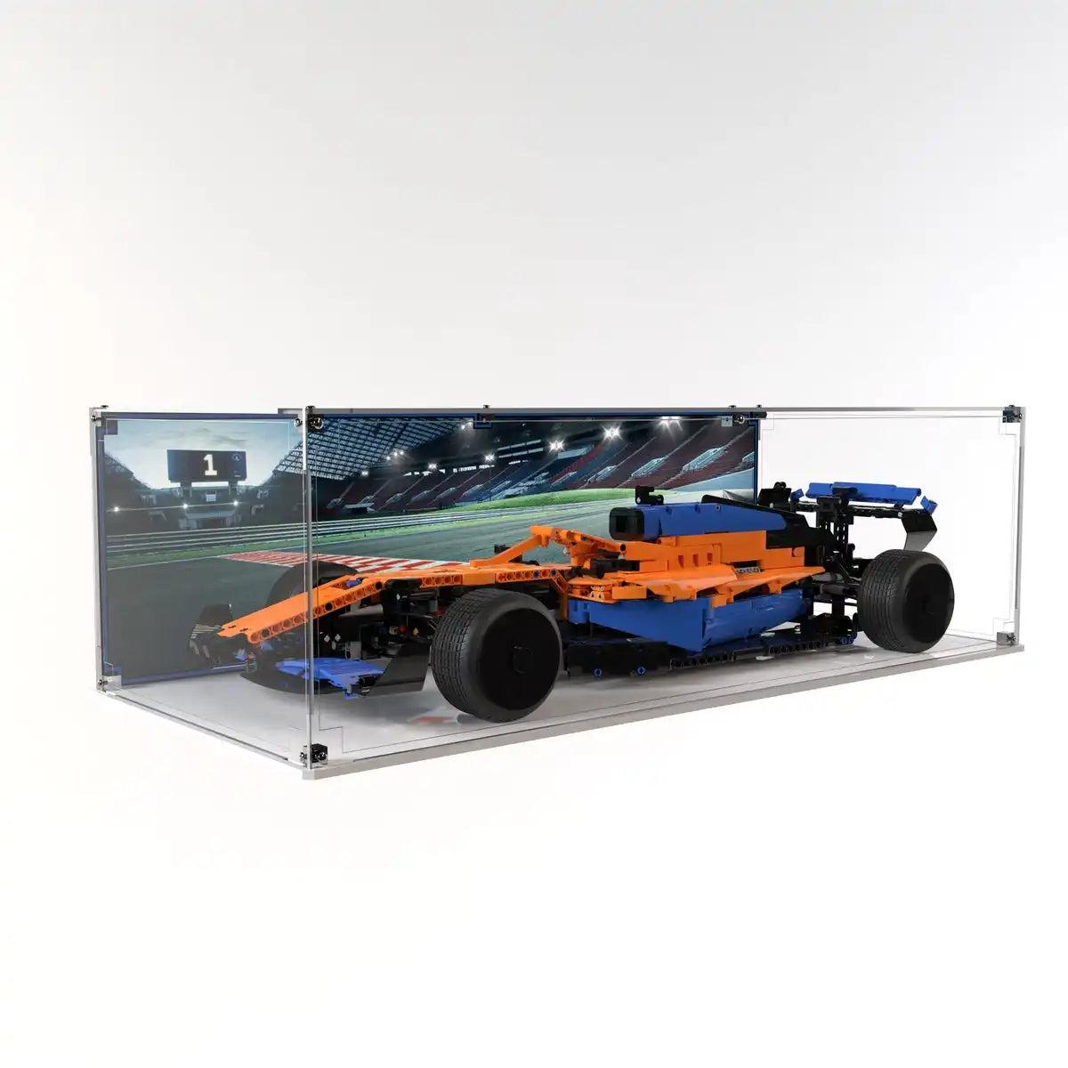 Display Case For LEGO McLaren Formula 1 F1 Race 42141