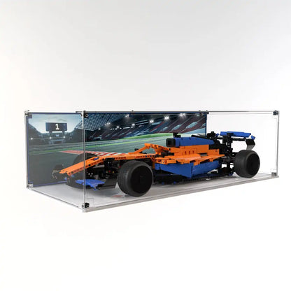 Display Case For LEGO McLaren Formula 1 F1 Race 42141