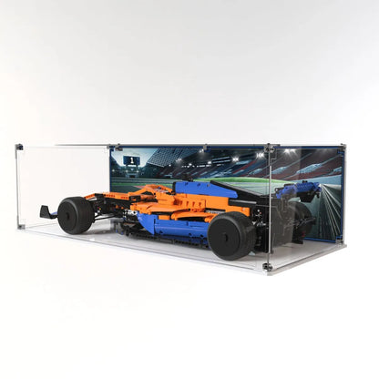Display Case For LEGO McLaren Formula 1 F1 Race 42141