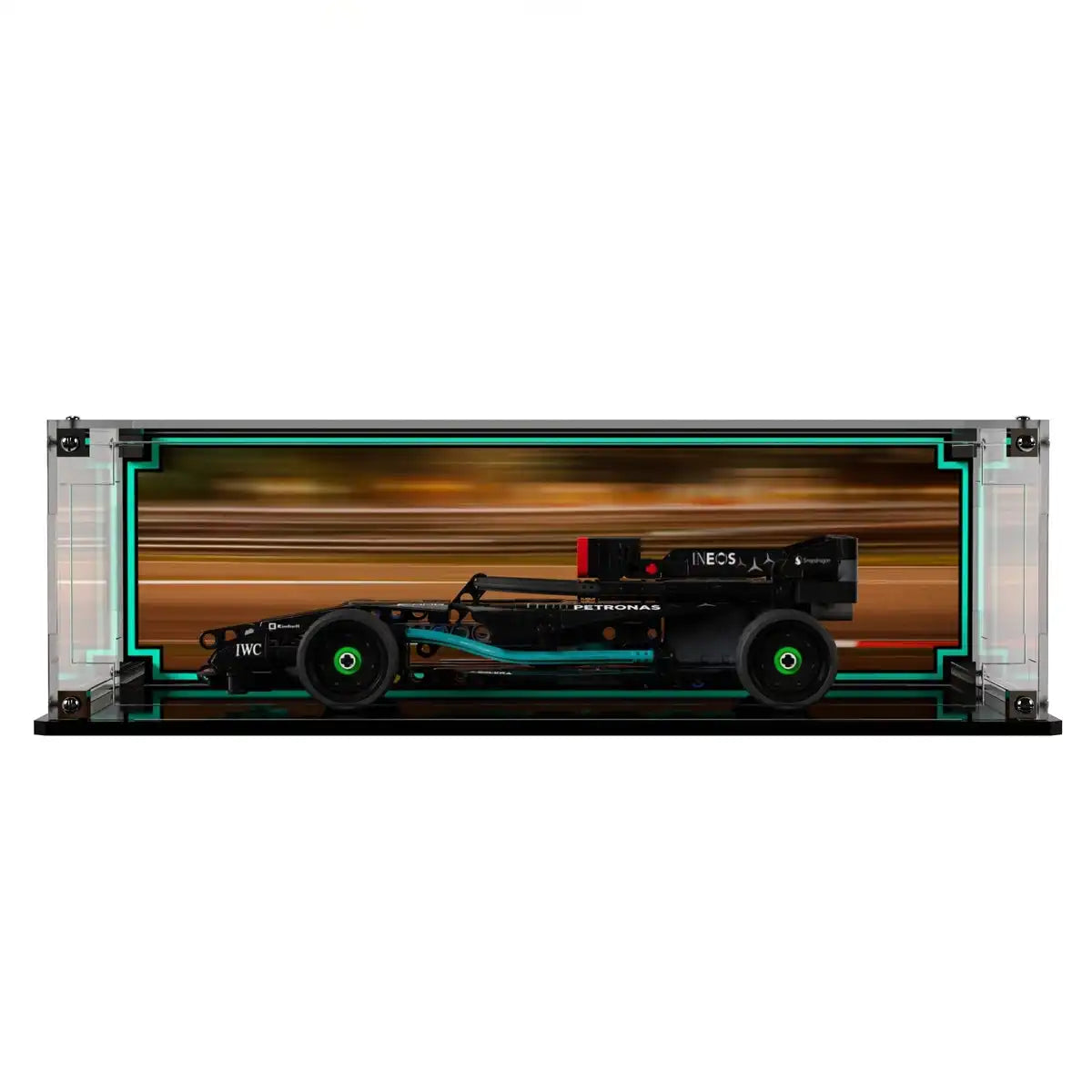 Display Case For LEGO Mercedes-AMG F1 W14 E Performance Pull-Back 42165