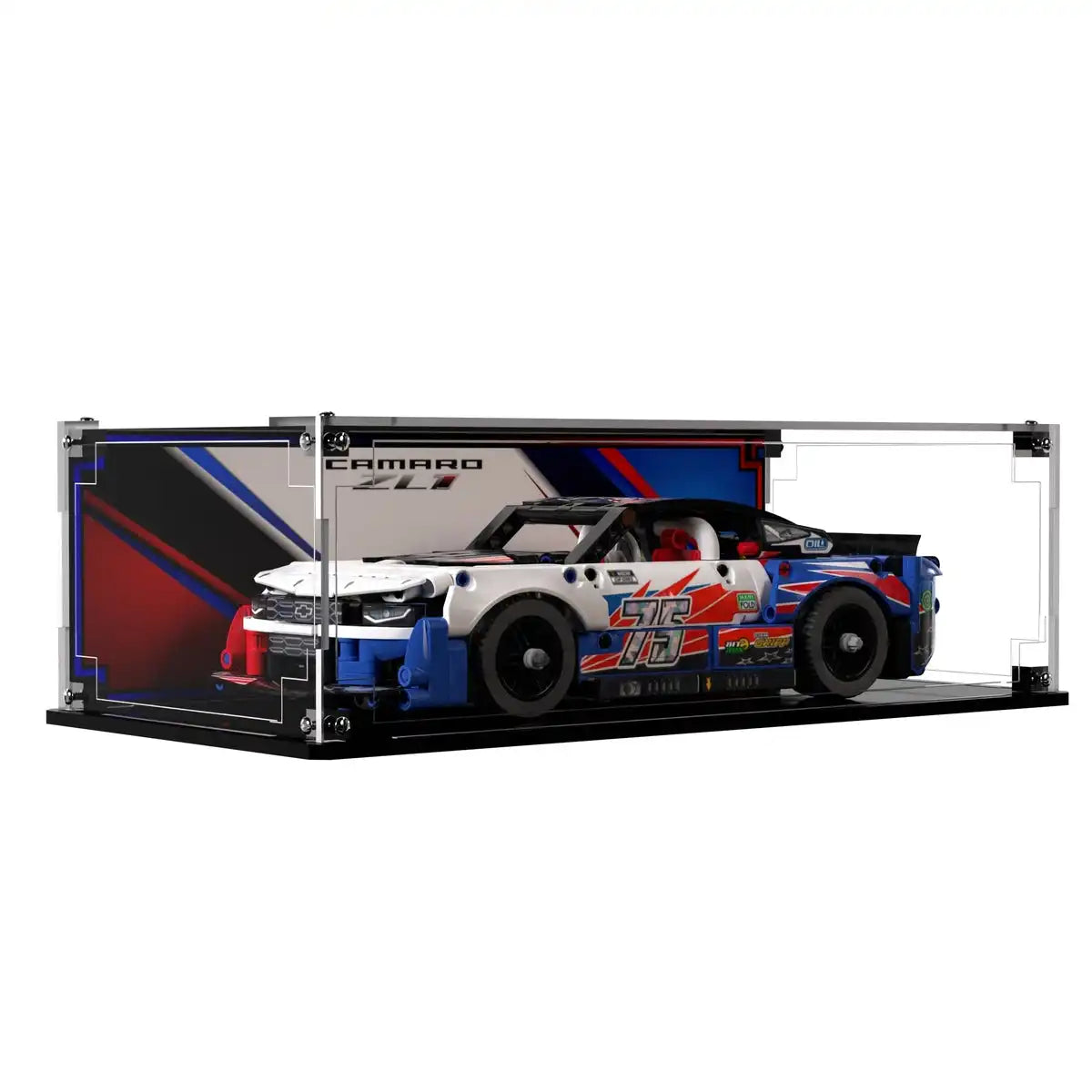 Display Case For LEGO NASCAR Next Gen Chevrolet Camaro ZL1 42153