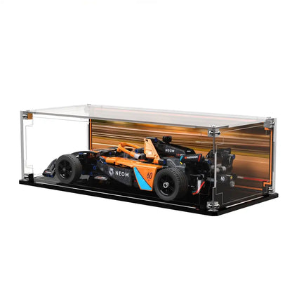 Display Case For LEGO NEOM McLaren Formula E Race Car 42169