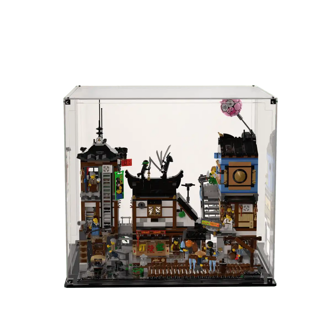 Display Case For LEGO® NINJAGO® City Docks 70657