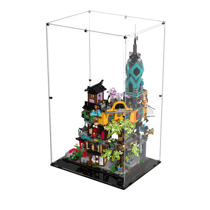 Display Case For LEGO® NINJAGO® City Gardens 71741
