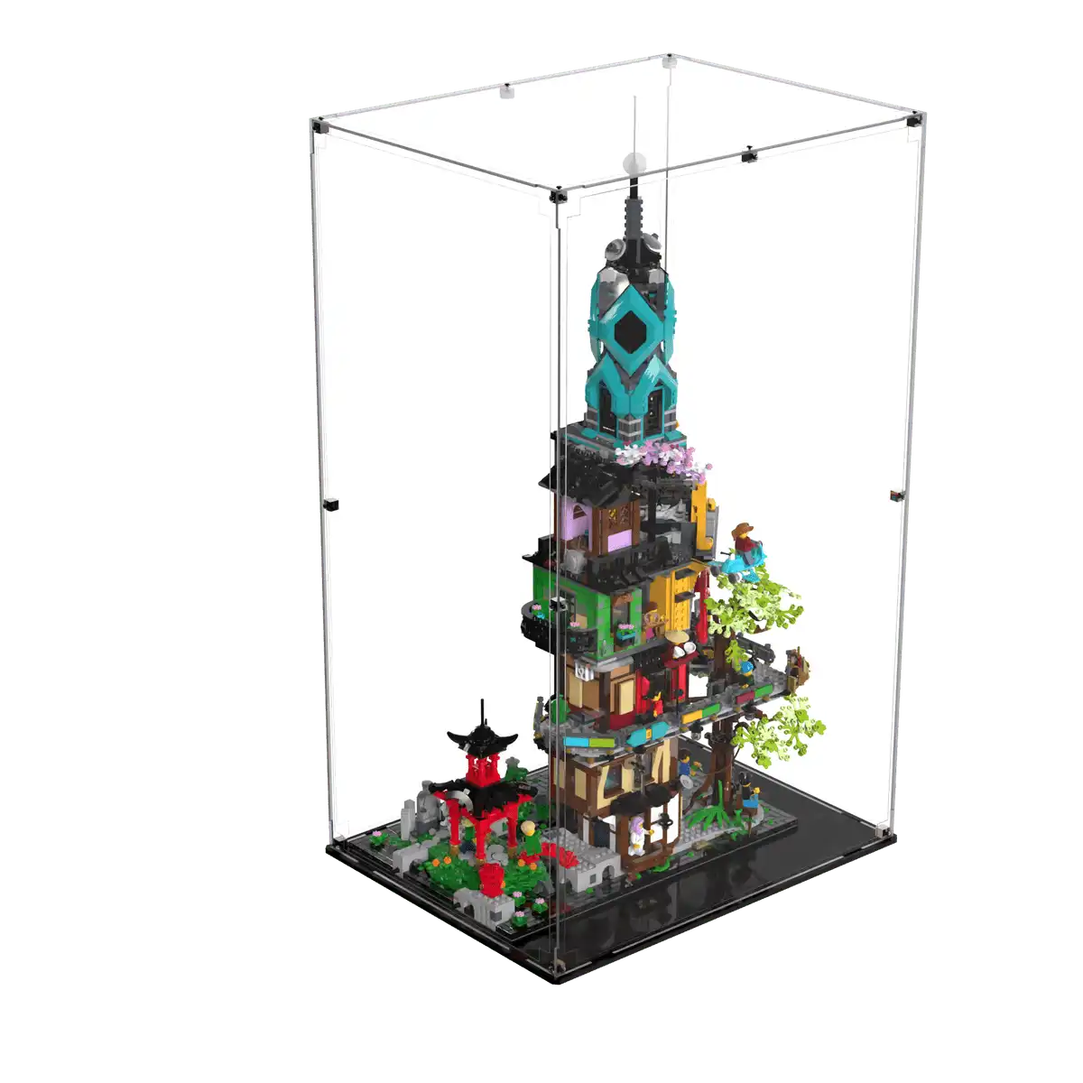 LEGO (71741) City Gardens - Display Case
