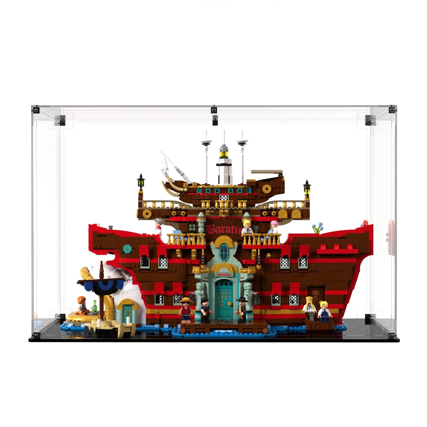Display Case For LEGO® One Piece The Baratie Floating Restaurant 75640