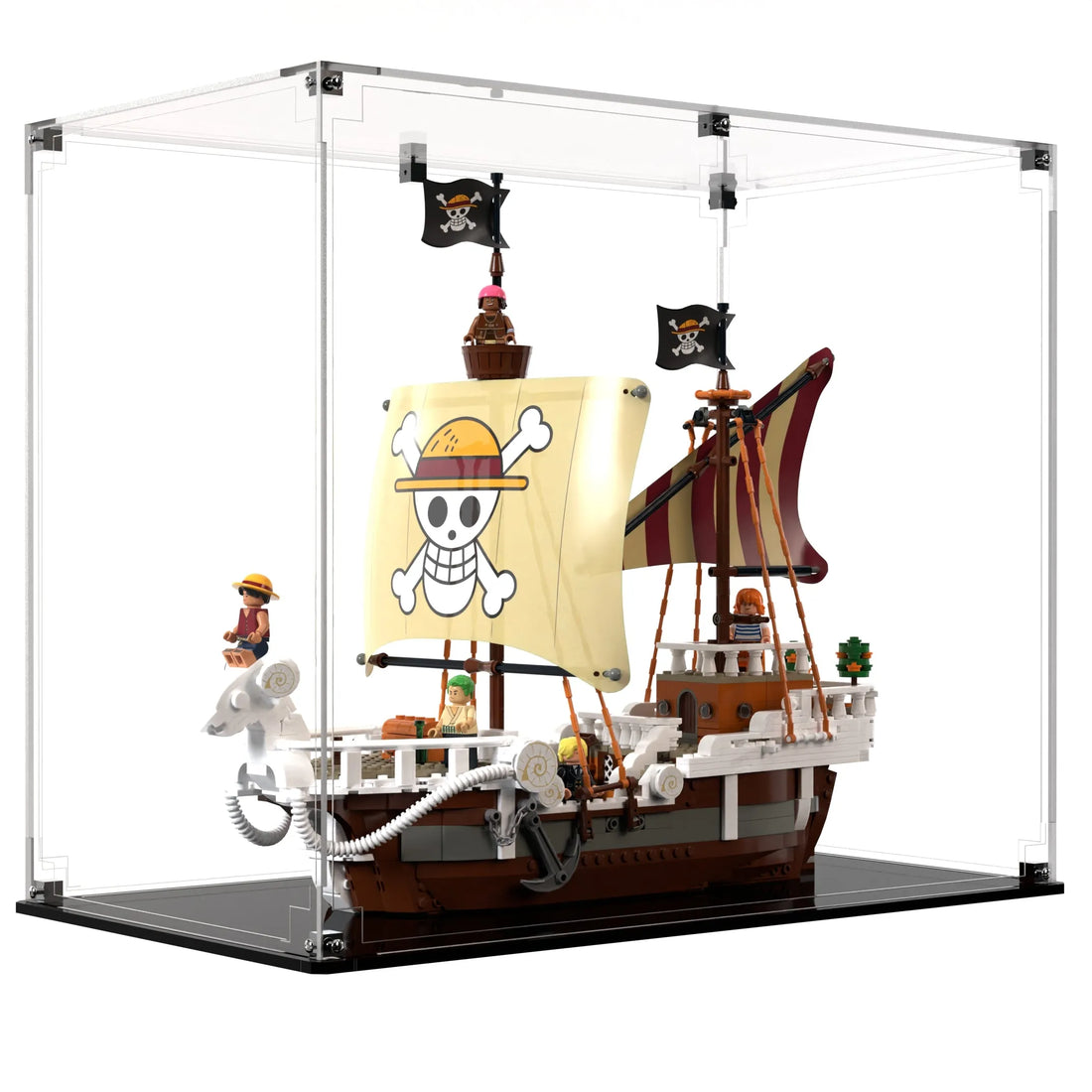 Display Case For LEGO One Piece The Going Merry Pirate Ship 75639