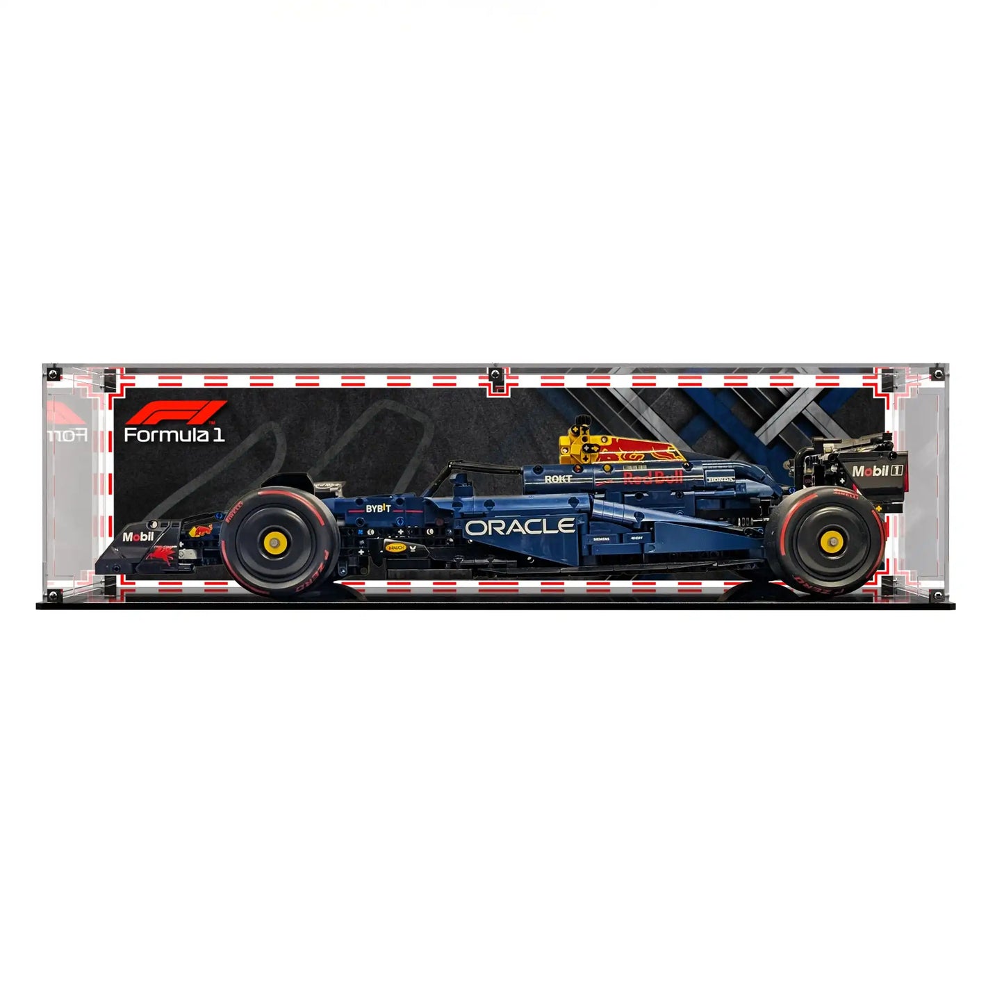 Display Case For LEGO Oracle Red Bull Racing RB20 F1 Car 42206
