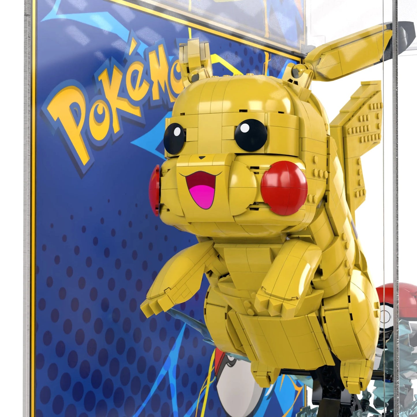 Display Case For LEGO Pikachu And Poké Ball 72152