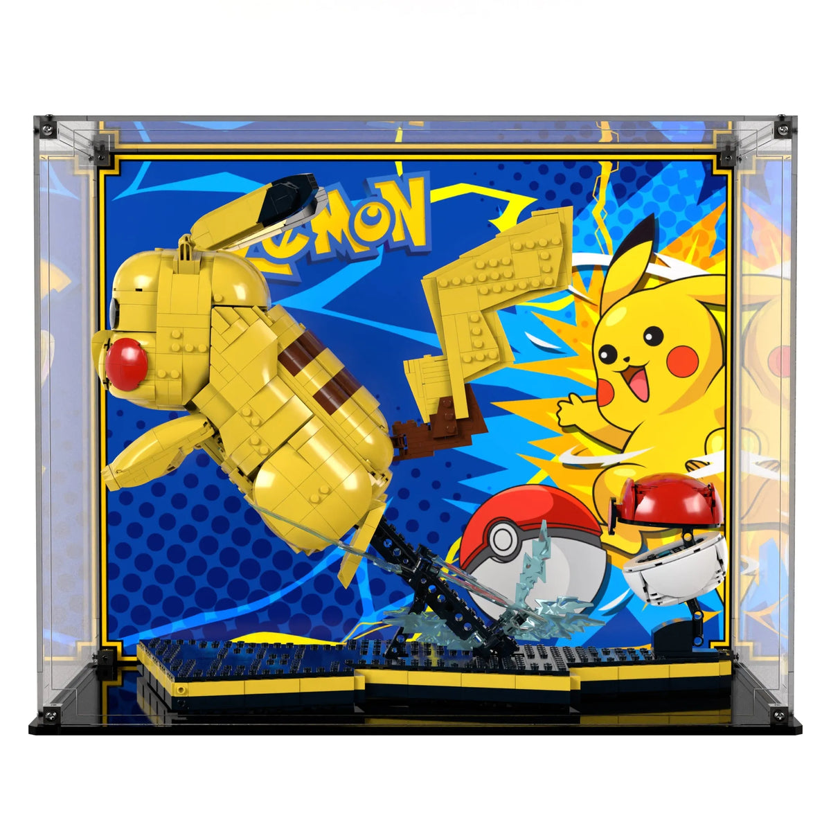 Display Case For LEGO Pikachu And Poké Ball 72152