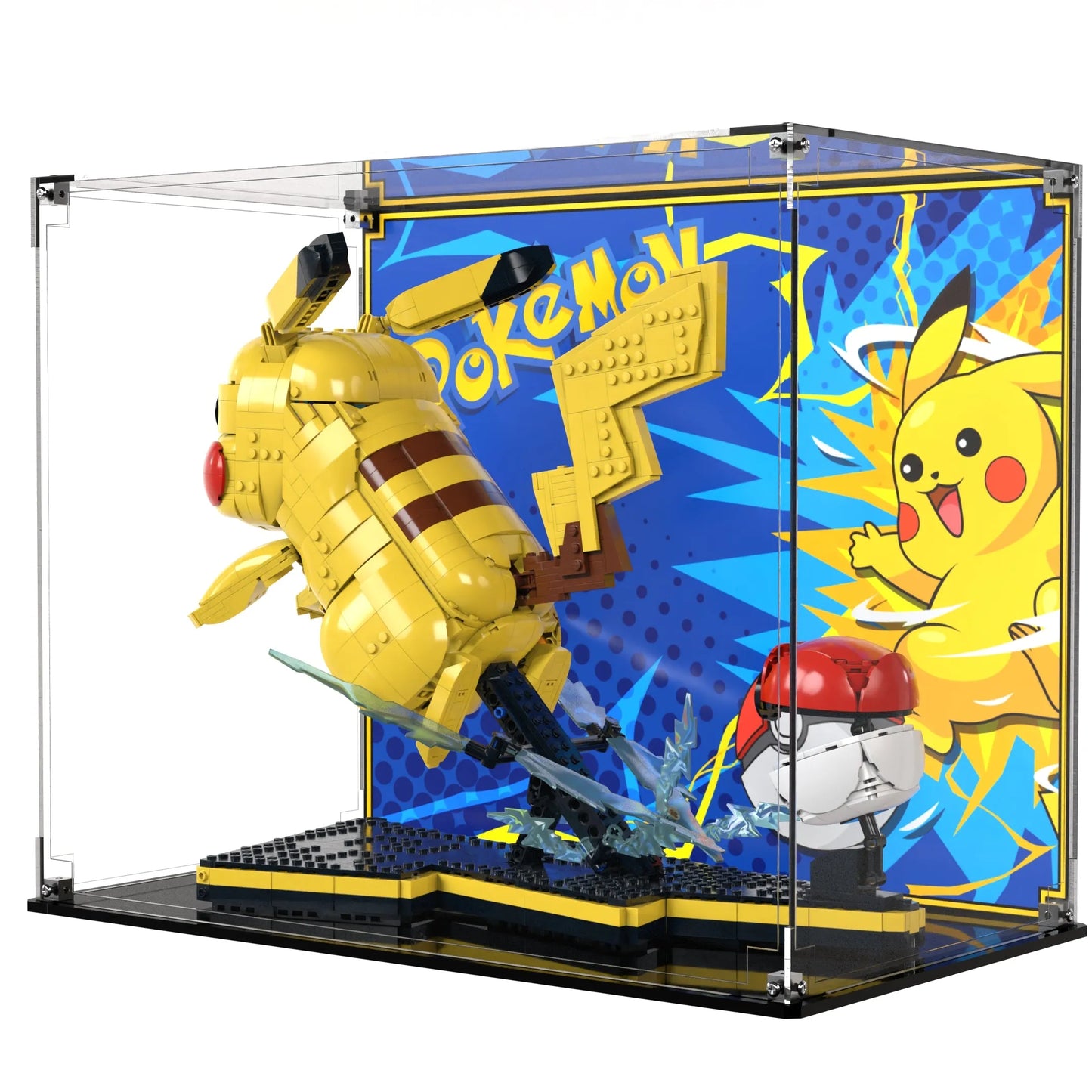 Display Case For LEGO Pikachu And Poké Ball 72152