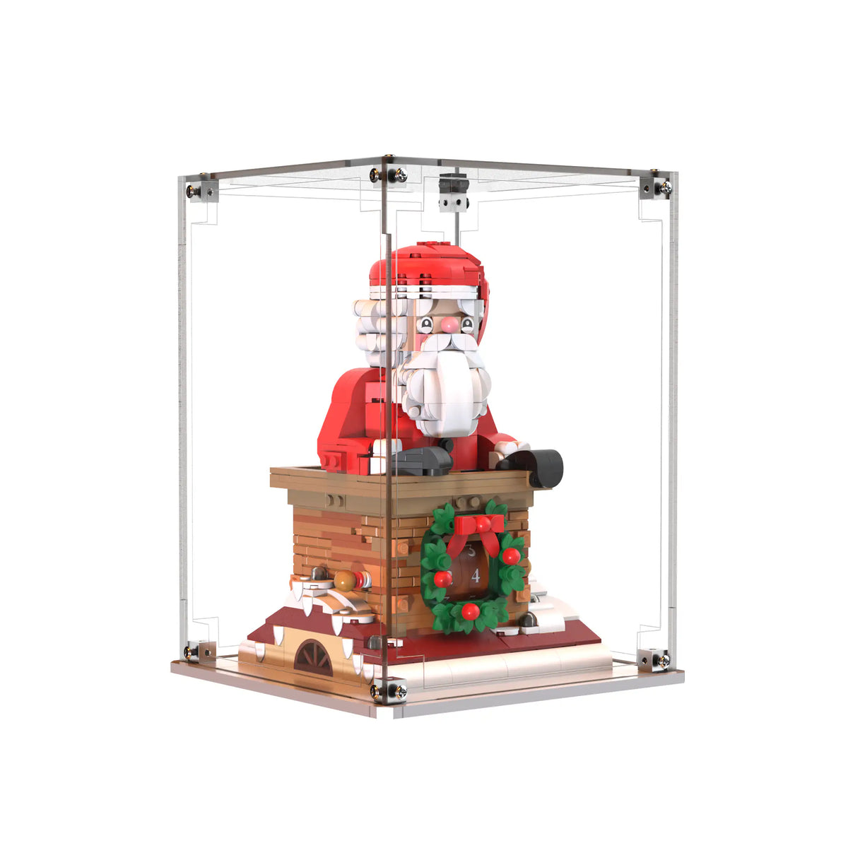 Display Case For LEGO Santa's Holiday Countdown 40874
