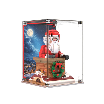 Display Case For LEGO Santa's Holiday Countdown 40874