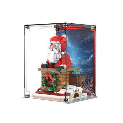 Display Case For LEGO Santa's Holiday Countdown 40874