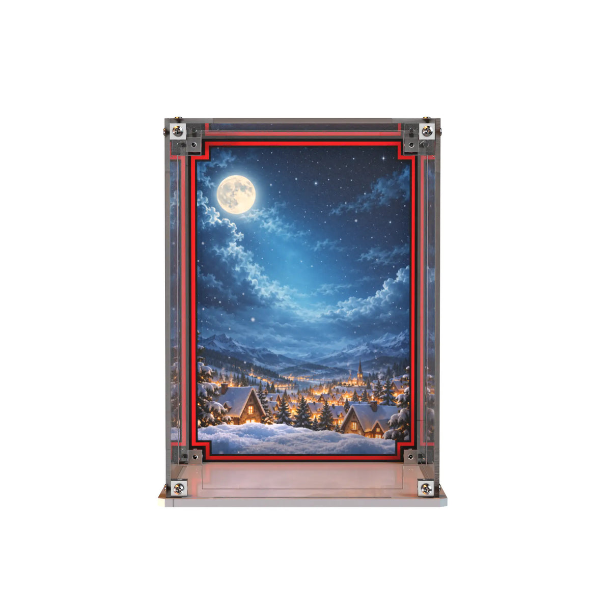 Display Case For LEGO Santa's Holiday Countdown 40874