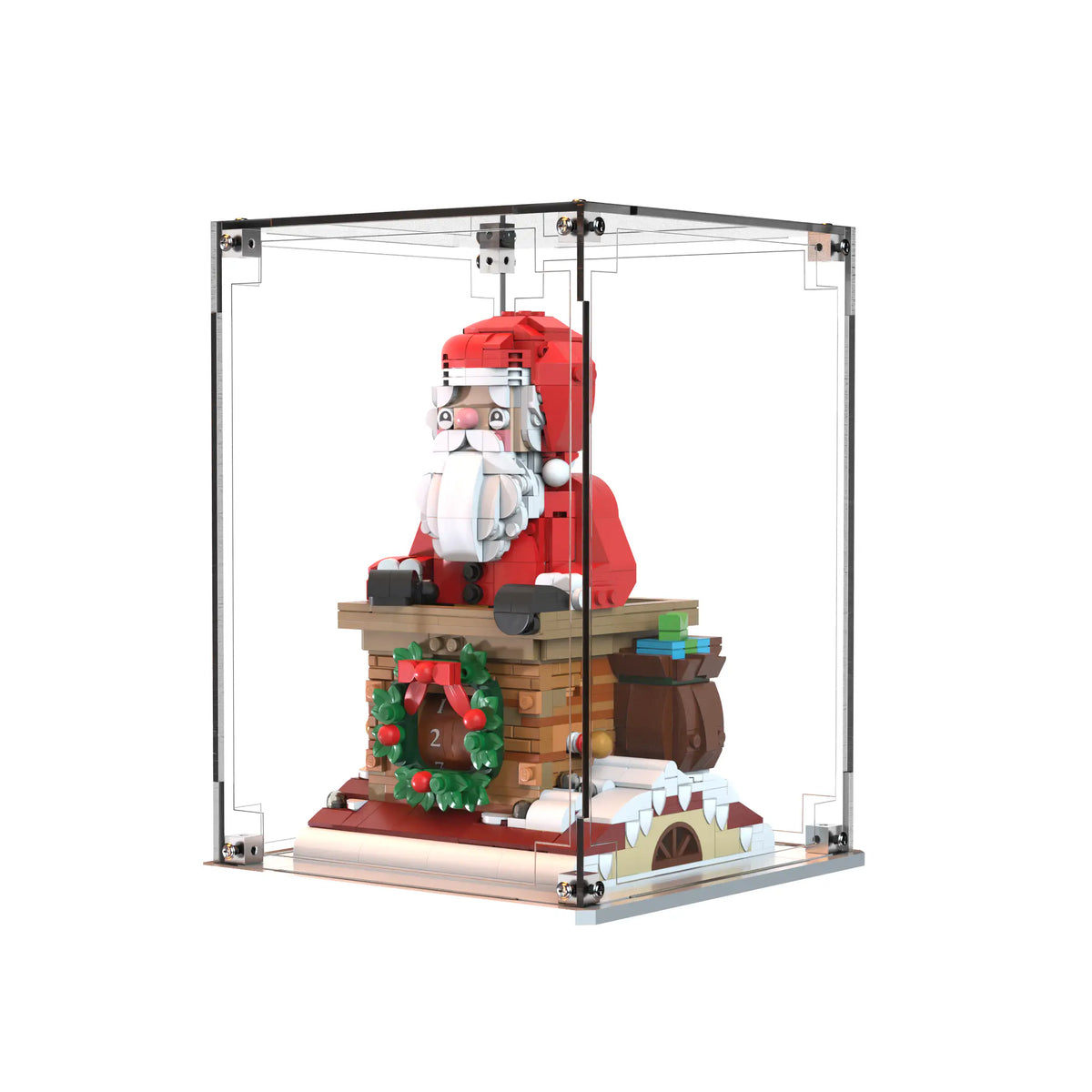 Display Case For LEGO Santa's Holiday Countdown 40874