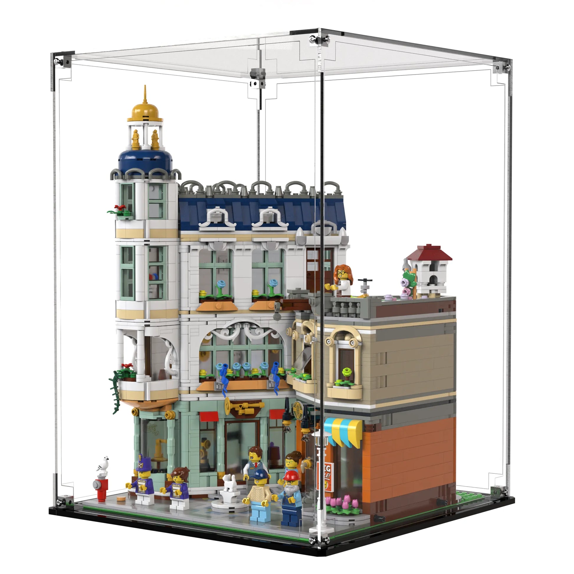 Display Case For LEGO Shopping Street 11371